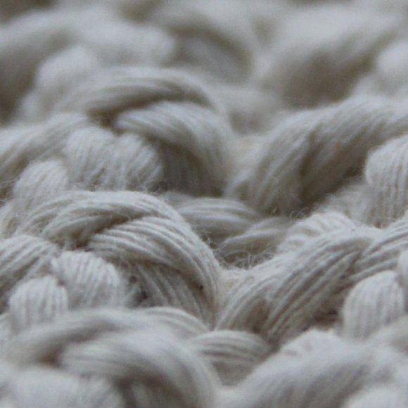 Mug Rug / Coaster  Macrame Knots Hand Crafted - Picture 6 of 12